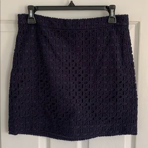 J.Crew Eyelet Skirt